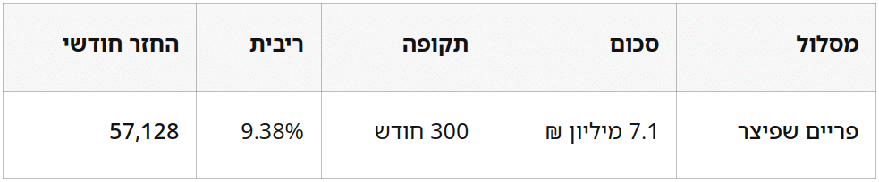 הלוואה ליזם - להשלמת בנייה